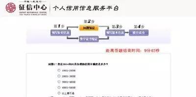 个人征信查询步骤详解,不用再跑银行