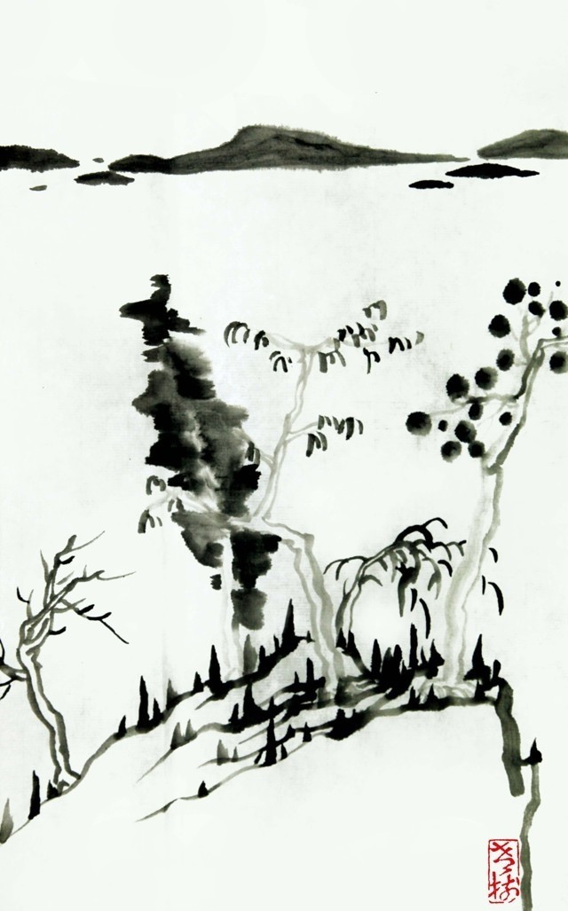 老树的诗与画