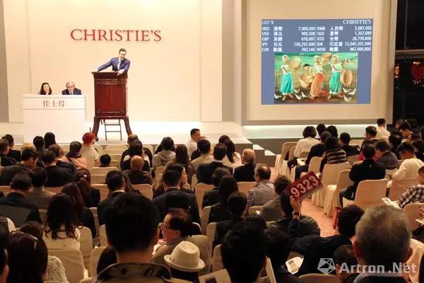 6.04亿！佳士得现当代之夜敲响赵无极市场最强音