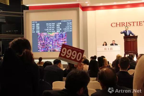 6.04亿！佳士得现当代之夜敲响赵无极市场最强音