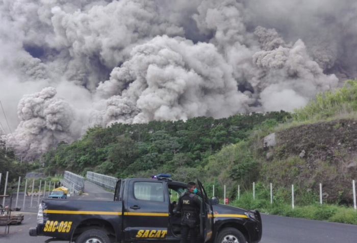 危地马拉火山喷发遇难人数升至25人