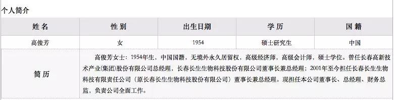 刚刚，长生生物财务总监，被抓了！
