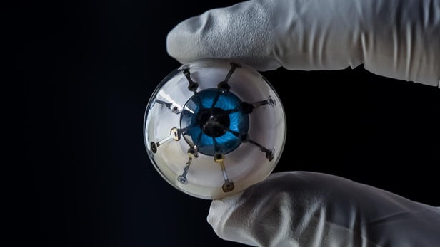 科学家尝试用3D打印技术打印仿生眼