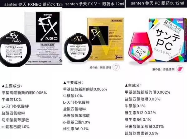 日本网红眼药水国外禁售 那么还有哪些眼药水不能用？