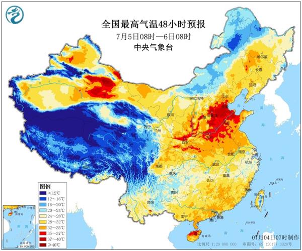 地表温度冲上68.3℃！今年最热的一天来了