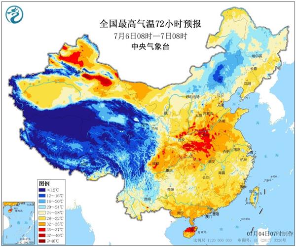 地表温度冲上68.3℃！今年最热的一天来了