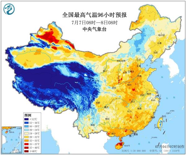 地表温度冲上68.3℃！今年最热的一天来了