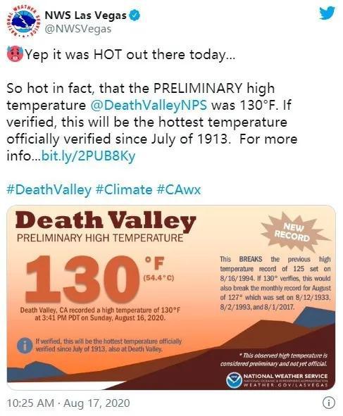 54.4°C!近百年来地球最高气温惊现这里?