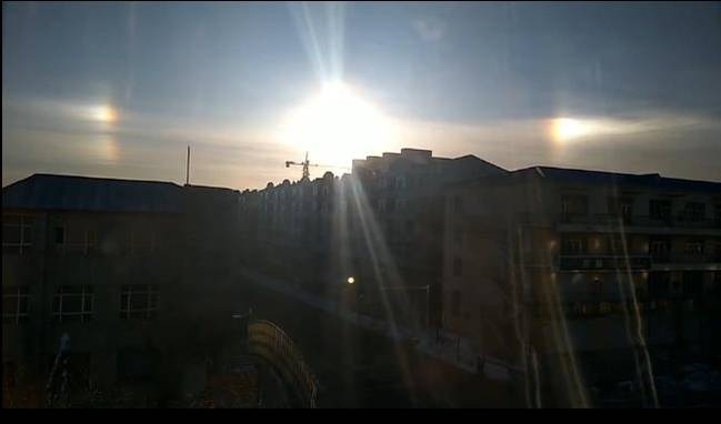 黑龙江漠河上空出现“三个太阳” 什么原因？
