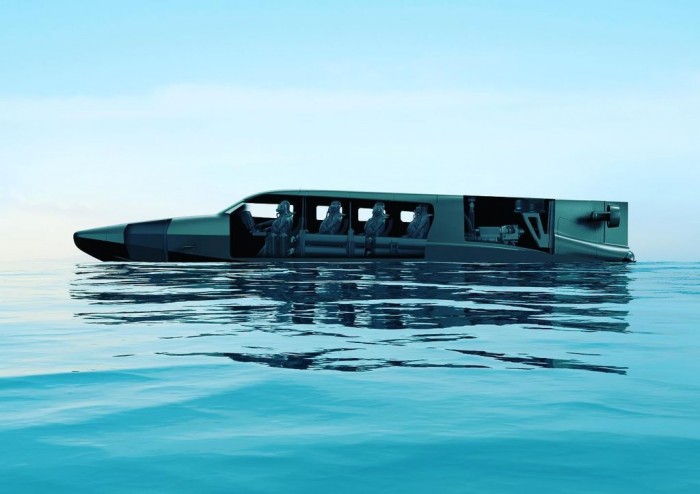 SubSea Craft研发VICTA：可变身潜水艇的潜水员运送艇